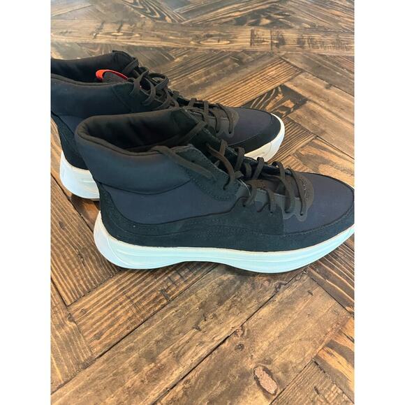 NWOT Sorel Ona Black Lace Up Sneaker Boot Women 8.5 High Top Athletic Hiking - Picture 10 of 13